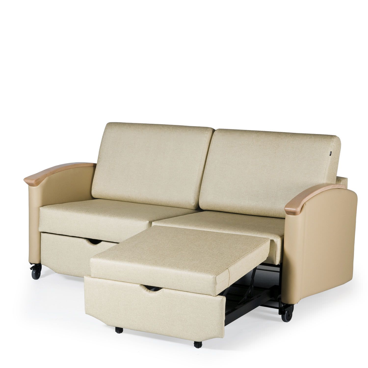 Healthcare facility sofa-bed / two seater Harmony HA2821L La-Z-Boy Contract Furniture