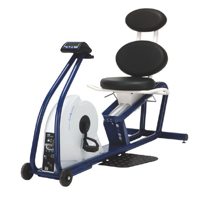 Semi-recumbent ergometer exercise bike 30 - 150 rpm, 750 - 1000 W | Corival Recumbent Lode