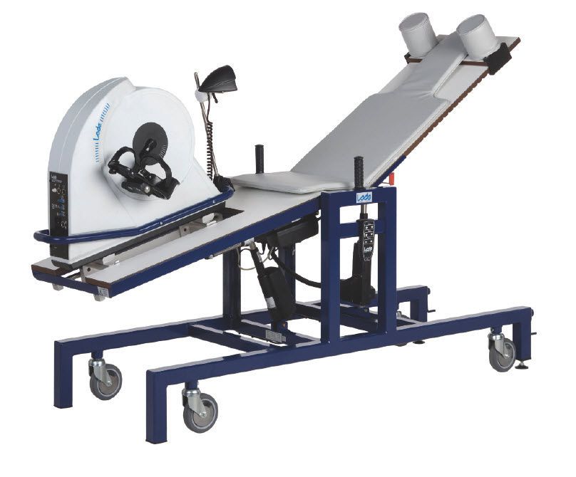 Electrical examination table / reclining / on casters / X-ray transparent 30 - 150 rpm, 750 - 1000 W Lode
