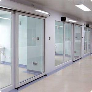 Hospital door / laboratory / automatic / sliding CLEAR VIEW MANUSA Automatic Doors