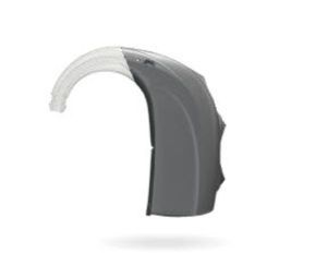 Mini behind the ear (mini BTE) hearing aid Compact Power Plus ACRIVA 9 bernafon