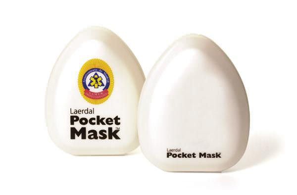 Resuscitation mask / mouth-to-mouth / facial / with unidirectional valve Laerdal Pocket Mask™ Laerdal Medical