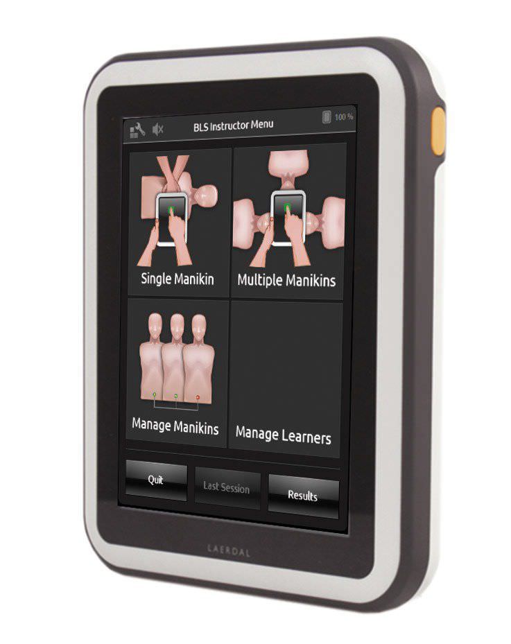 CPR training simulator / with touchscreen SimPad SkillReporter Laerdal Medical