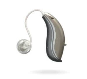 Behind the ear, receiver hearing aid in the canal (RITE) Nano RITE CHRONOS 9 bernafon