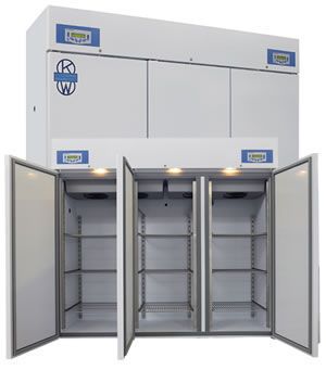 Laboratory freezer / cabinet / low-temperature / with automatic defrost KLAB TG (Twin Group) series KW Apparecchi Scientifici