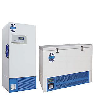 Laboratory freezer / blood plasma / upright / ultra-low-temperature Premium Line KW series KW Apparecchi Scientifici