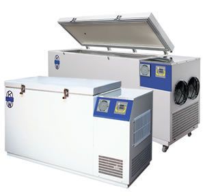 Laboratory freezer / horizontal / low-temperature / 1-door HSL series KW Apparecchi Scientifici