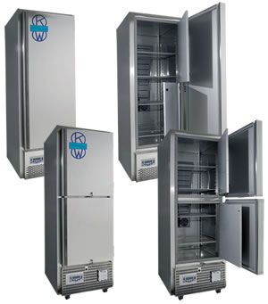 Laboratory freezer / upright / low-temperature KBPF-PP KW Apparecchi Scientifici