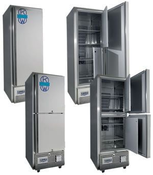 Laboratory freezer / upright / low-temperature / 1-door KFS_NIA series KW Apparecchi Scientifici