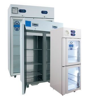 Laboratory refrigerator / pharmacy / hospital / vertical K-LAB 2T series KW Apparecchi Scientifici