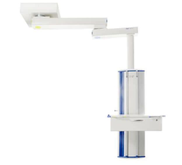 Ceiling-mounted medical pendant / articulated / modular / with column Movita® Dräger