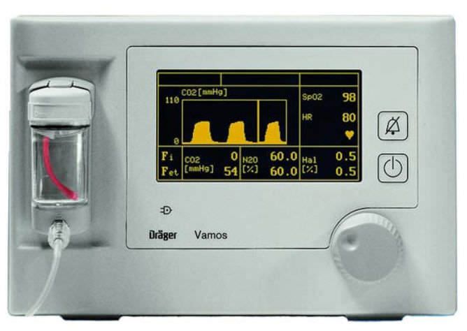 Anesthesia gas monitor Vamos, Vamos plus Dräger