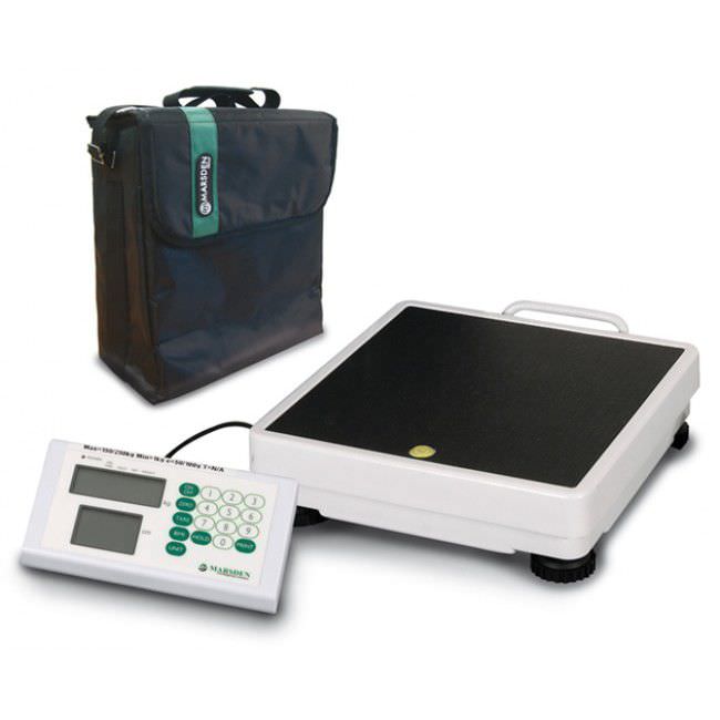 Electronic patient weighing scale / with mobile display / with BMI calculation 250 Kg | M-510 Marsden Weighing Machine Group