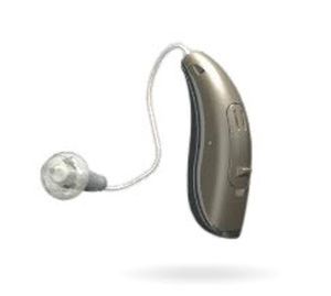 Behind the ear, receiver hearing aid in the canal (RITE) Nano RITE CHRONOS 7 bernafon