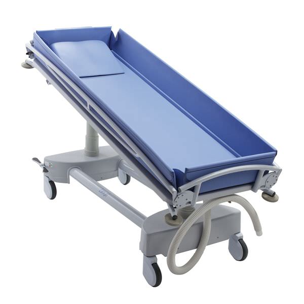 Electrical shower trolley / height-adjustable / bariatric Luxal Lopital Nederland