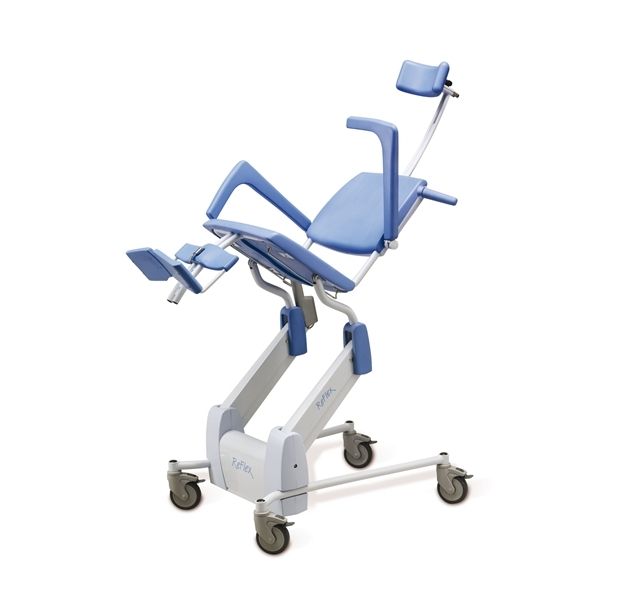 Shower chair / electrical / height-adjustable Reflex Lopital Nederland