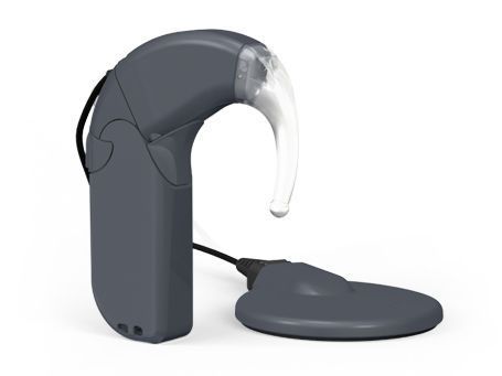 Behind the ear processor cochlear implant OPUS 2 MED-EL