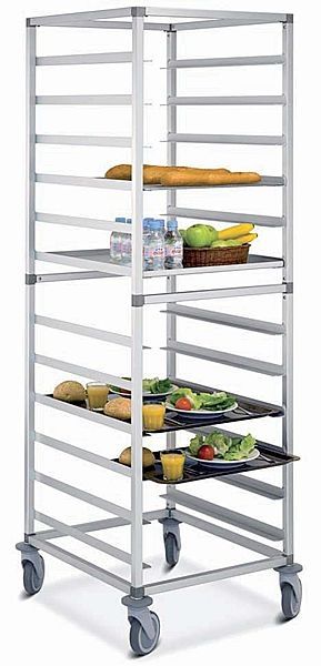 Distribution trolley / meal / open-structure Gourmet Mono Large GN 2/1 Mercura Industries