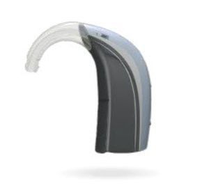 Mini behind the ear (mini BTE) hearing aid Compact Power BTE CHRONOS 7 bernafon