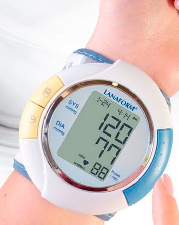 Automatic blood pressure monitor / electronic / wrist / with pulse oximeter 30 - 300 mmHg | LA090204 Lanaform