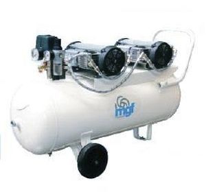 Dental unit compressor / medical / oil-free / 2-workstation 50 L | TOP AIR 50/2B CAR MGF Compressors S.r.l.