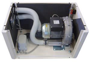 Aspirating vacuum pump / dental / 2-workstation SILENT 2 MGF Compressors S.r.l.