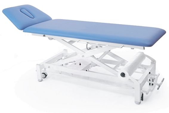 Electrical massage table / on casters / height-adjustable / 2 sections GALAXY MERCURY S2 Meden-Inmed
