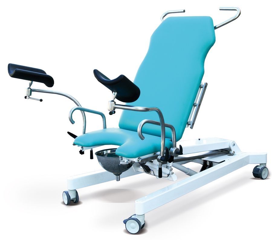 Gynecological examination chair / electrical / height-adjustable / 2-section WENUS Meden-Inmed