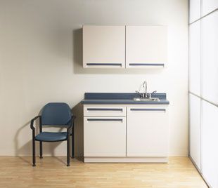 Veterinary clinic worktop / with storage unit / with drawer / with sink Midmark Basic Midmark Animal Health