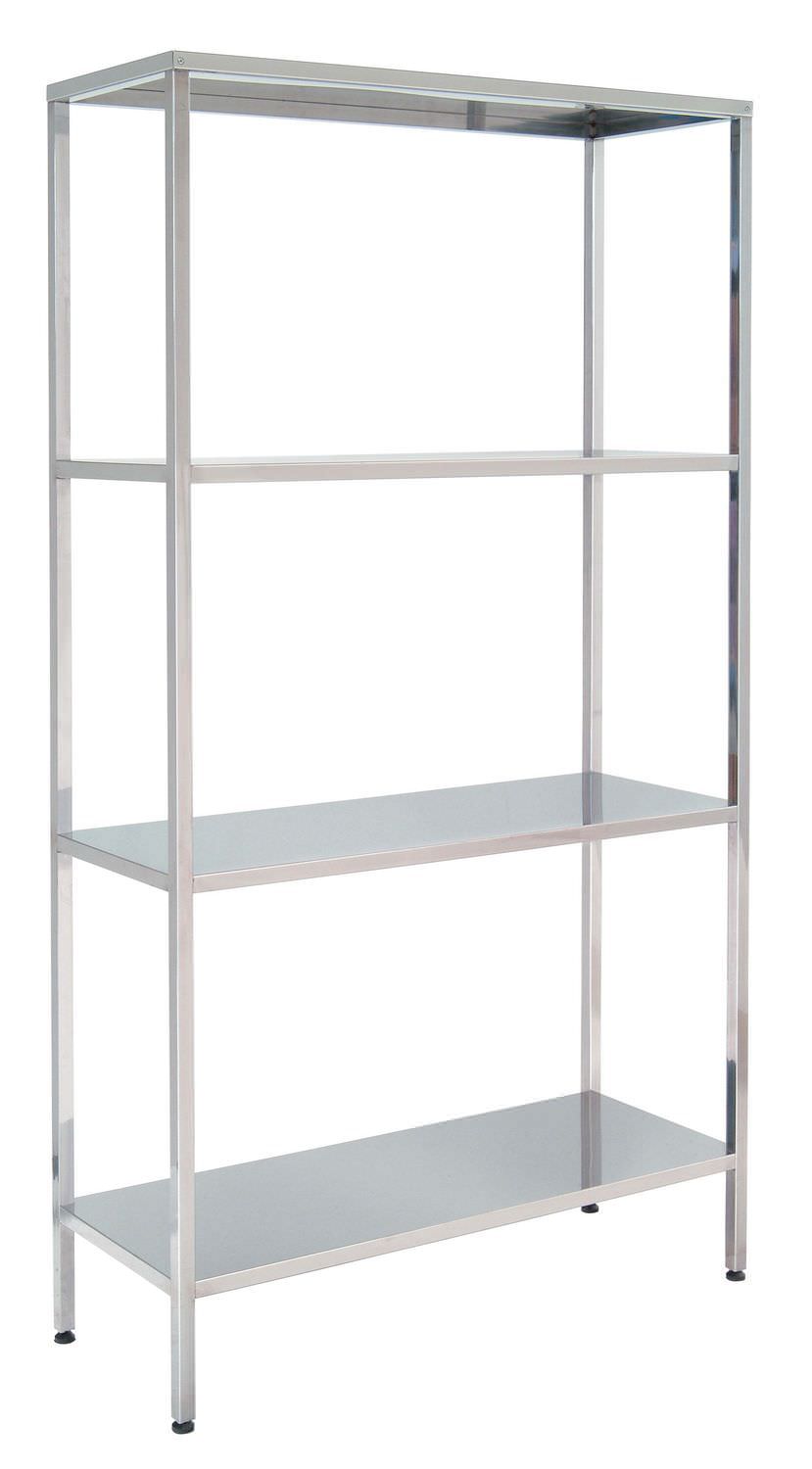 Stainless steel shelving unit / 4-shelf 26000 Inmoclinc