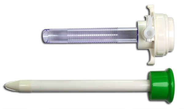 Laparoscopic trocar / with obturator / with insufflation tap / bladeless TR05-f1 MetroMed Healthcare