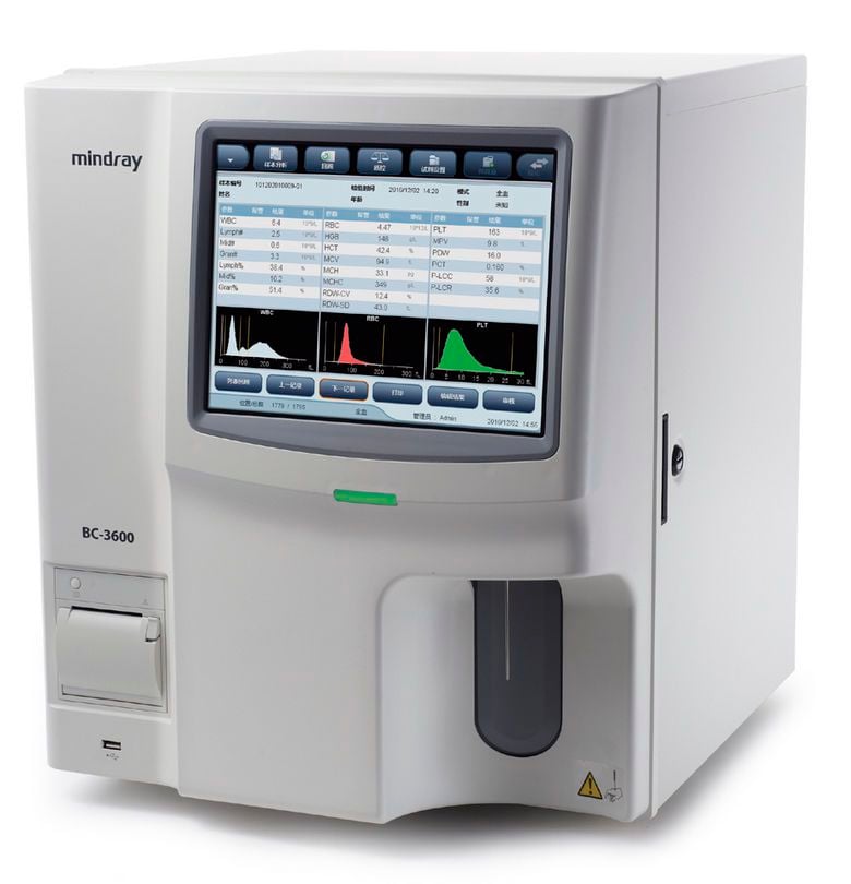 Automatic hematology analyzer / leukocyte distribution BC-3600 Mindray