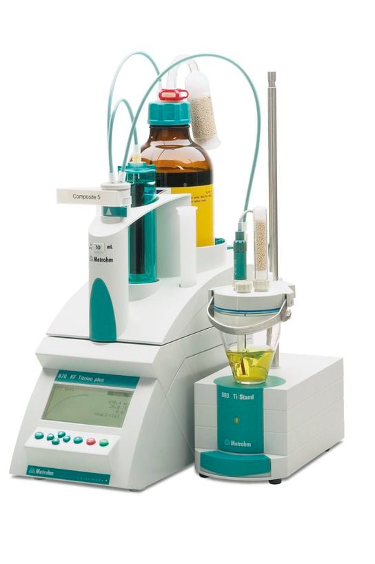 Titrator volumetric / Karl Fischer 870 KF Titrino plus Metrohm