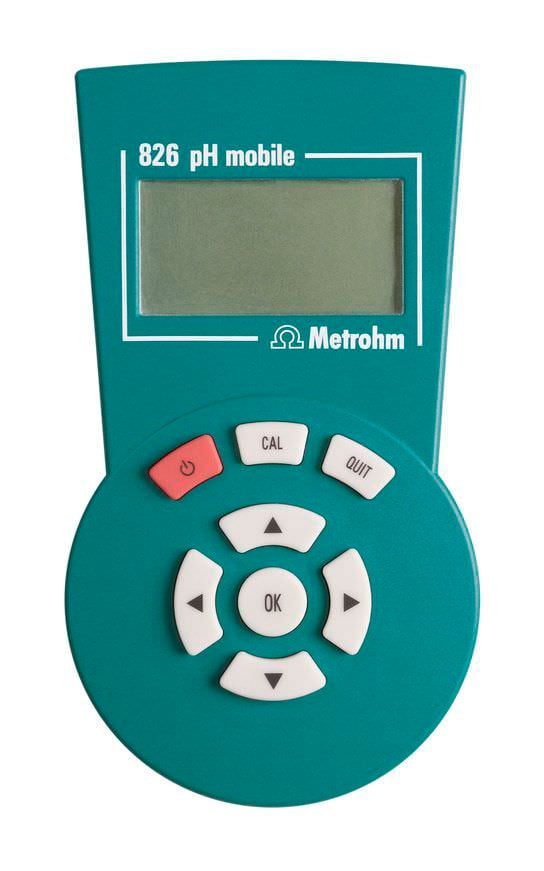 Laboratory pH meter / portable 2.826.0010 Metrohm