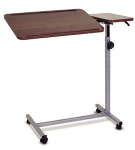 Overbed table / on casters / height-adjustable BT656 Better Medical Technology