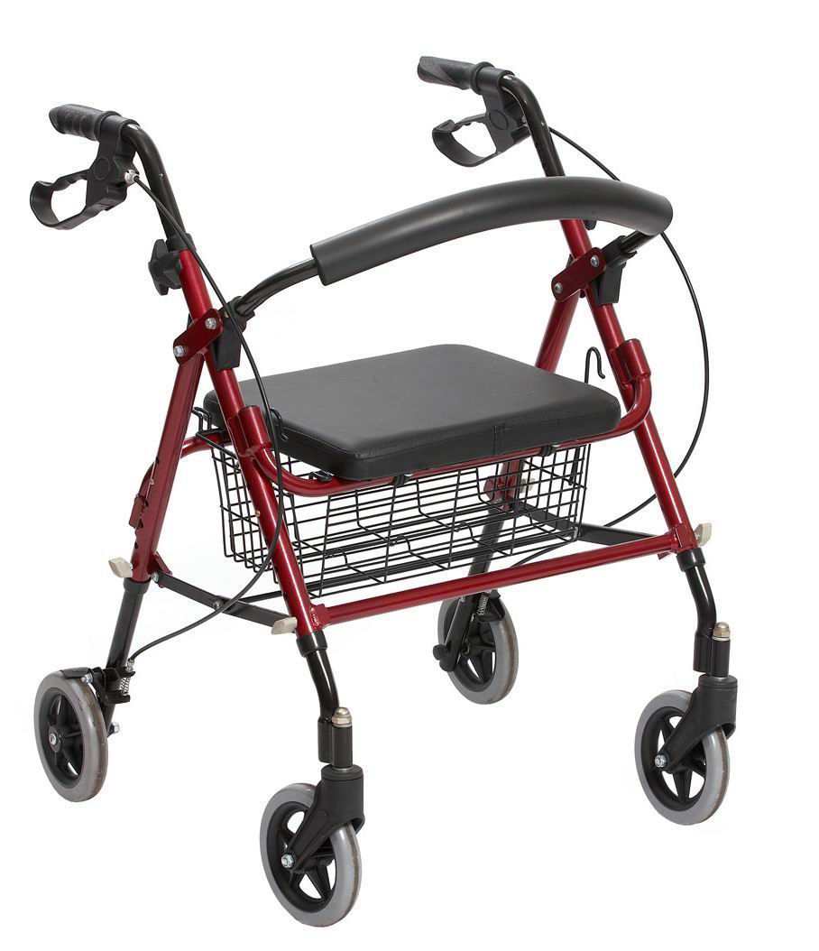 4-caster rollator / with seat BT802 Better Medical Technology