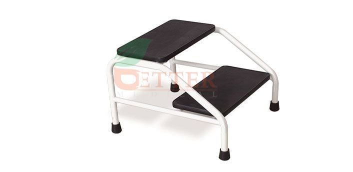 2-step step stool / stainless steel BT360-2 Better Medical Technology