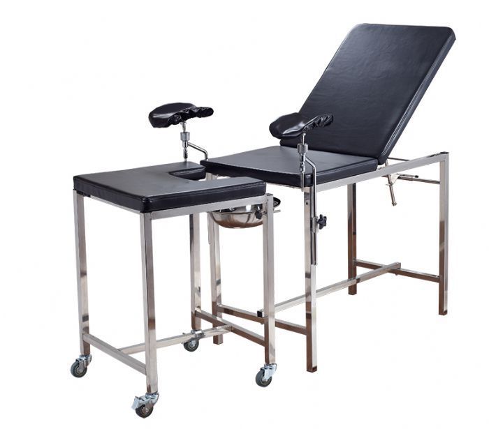 Gynecological examination table / mechanical / height-adjustable BT645 Better Medical Technology