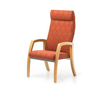 Chair with high backrest / with armrests Andante Nemschoff