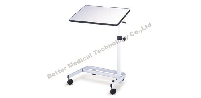 Overbed table / on casters / height-adjustable / reclining BT658 Better Medical Technology