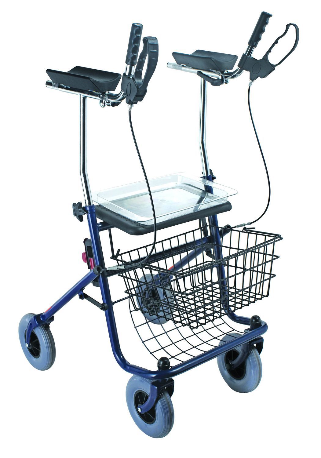 4-caster rollator / with seat BT850 Better Medical Technology