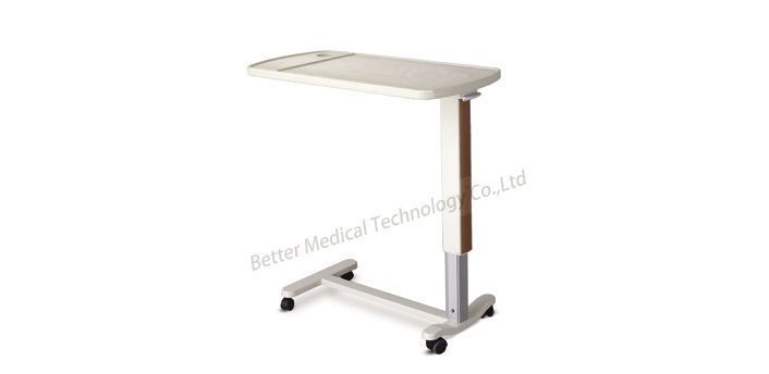 Overbed table / on casters / height-adjustable BT646 Better Medical Technology