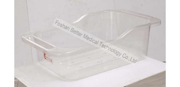 Adjustable hospital baby bassinet / transparent BT652 Better Medical Technology
