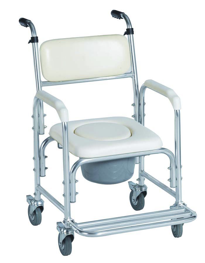 Commode chair / with armrests / on casters / with bucket BT1019 Better Medical Technology