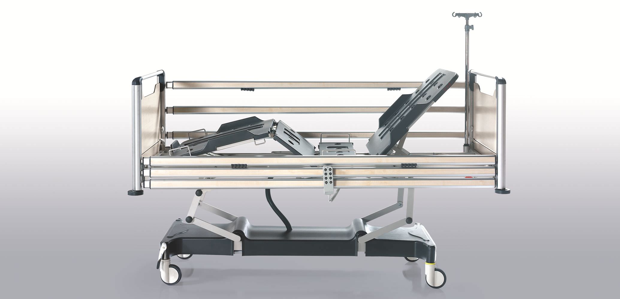 Intensive care bed / electrical / height-adjustable / 4 sections NITRO HB 4130 Nitrocare