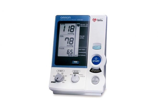 Automatic blood pressure monitor / electronic / arm HEM-907 Omron Healthcare Europe