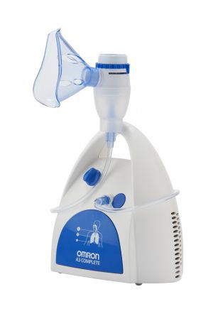 Pneumatic nebulizer / with compressor / with mask 0.3 - 0.7 ml/min | A3 Complete Omron Healthcare Europe