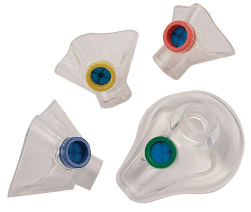 Nebulizing mask / facial / silicone / disposable nSpire health