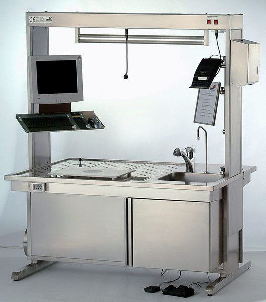 Macroscopy workstation / 1-station UCS-E-1500-D KUGEL medical GmbH & Co. KG