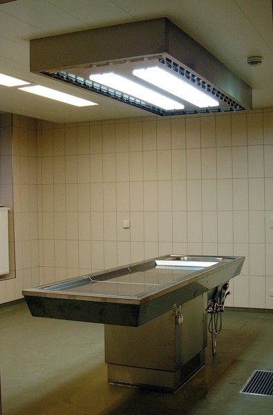 Autopsy room air supply system with light ZU 10/900 KUGEL medical GmbH & Co. KG